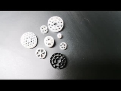 Άσπρος αντιδραστήρας 25*10mm Biofilm μεμβρανών μεταφορέων K1 Mbbr Biofilm