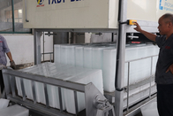 5T μηχανή κολόνων πάγου που κάνει για τον άμεσο δροσίζοντας indutstrial τύπο μηχανών φραγμών πάγου ψυγείων