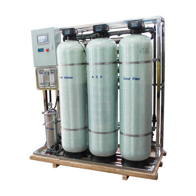 Το αυτόματο καθαρίζοντας σύστημα νερού 1500L/Hr RO αφαιρεί το χλώριο για το πόσιμο νερό
