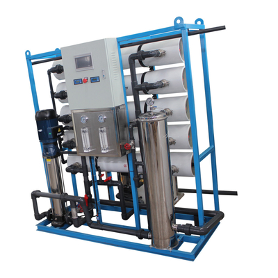 Αυτόματο καθαρίζοντας σύστημα 4000L/H νερού ελέγχου RO PLC για την παροχή νερού ξενοδοχείων