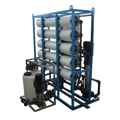 Αυτόματο καθαρίζοντας σύστημα 4000L/H νερού ελέγχου RO PLC για την παροχή νερού ξενοδοχείων