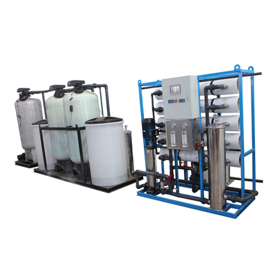 Αυτόματο καθαρίζοντας σύστημα 4000L/H νερού ελέγχου RO PLC για την παροχή νερού ξενοδοχείων