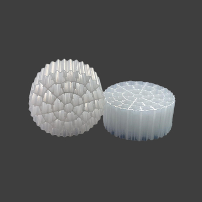 HDPE MBBR βιολογικά μέσα φίλτρων κατεργασίας ύδατος μέσων φίλτρων