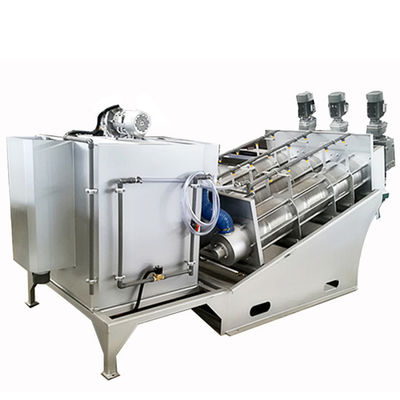 Dehydrator λάσπης πυκνώνοντας εξοπλισμός λάσπης βιδών εξοπλισμού επεξεργασίας λυμάτων